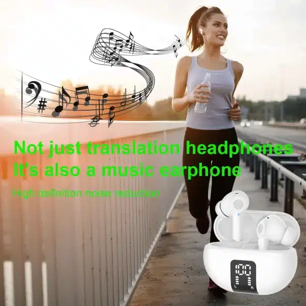 Xiaomi Mijia Smart Bluetooth Earbuds Wireless Bluetooth Travel Waterproof Stereo Headphones Smart Bass Noise Cancelling Bluetoot - Image 5