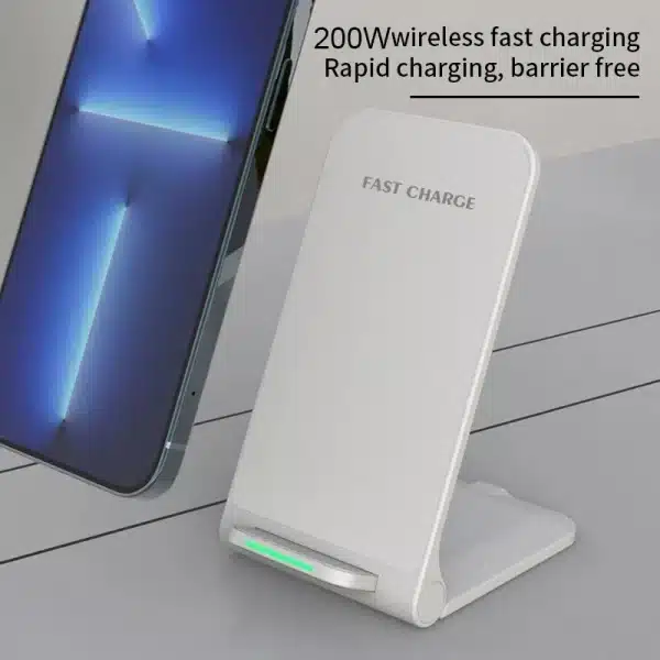 100W Foldable Wireless Charger Stand Pad Fast Charging For iPhone 15 14 13 12 11 XS XR Samsung S21 S24 S8 Huawei Qucik Charger - Image 6