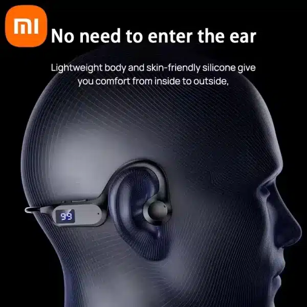 Xiaomi X7 Bone Conduction Wireless Earphone Sport Swimming Bluetooth Compatible Headphone Hand-Free With Mic For Sports Earbuds - Image 5