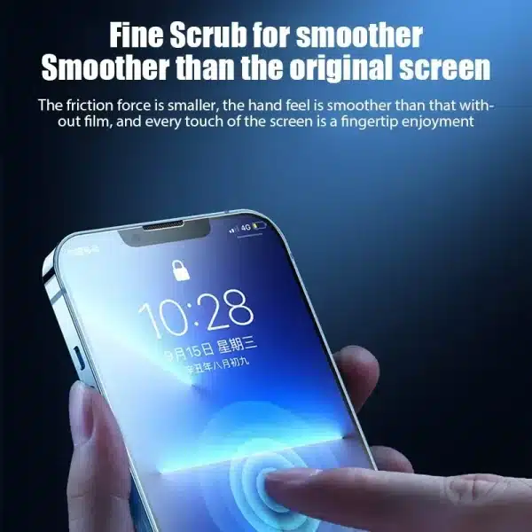 2PCS Matte Tempered Glass For iPhone 11 12 13 14 15 16 Pro Max Glass For iPhone 14 15 16 Plus Glass Screen Protector Film - Image 3