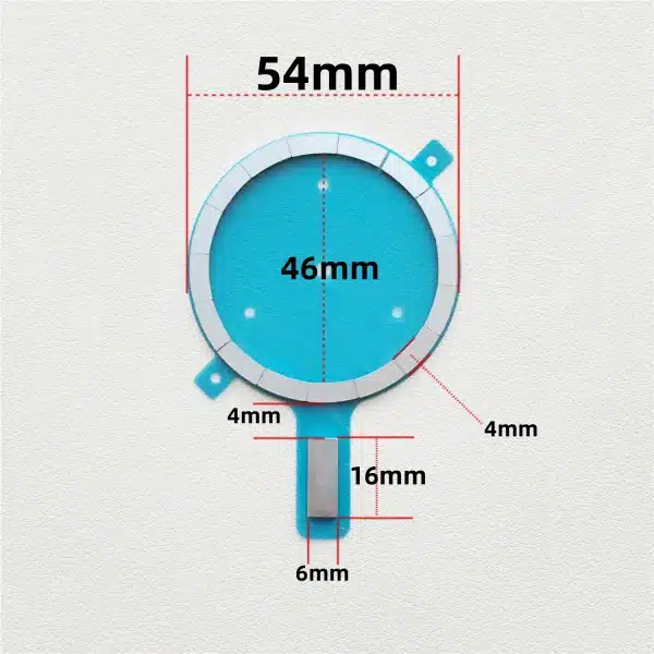 1/2/3 1mm Magnet Sticker For Magsafe Card Wallet Pocket Universal Magnetic Wireless Charger Ring Car Phone Holder Mount Plate - Image 2