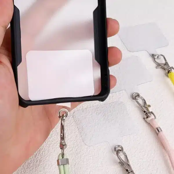 Cell Phone Lanyard Crossbody Adjustable Neck Strap for Around The Hand with Clear Tether Tab for Most Full Coverage Phones Case - Image 3