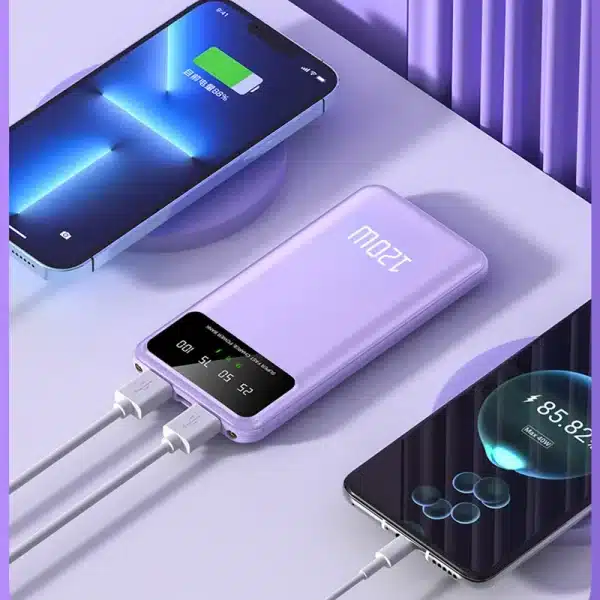 Xiaomi 100000mAh Power Bank 100W Super Fast Charging Portable High Capacity Charger Battery Powerbank For Iphone Huawei Samsung - Image 5