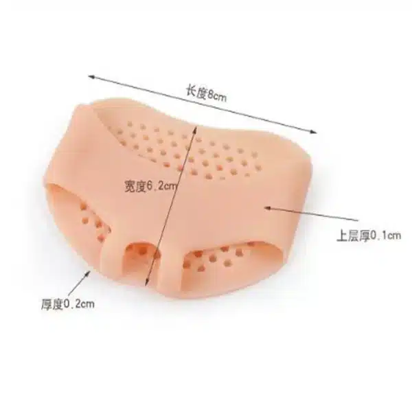 Silicone Metatarsal Pads Toe Separator Pain Relief Foot Pads Orthotics Foot Massage Insoles Forefoot Elastic Cushion Foot Care T - Image 5