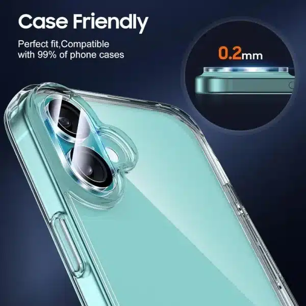 3PCS HD Back Camera Tempered Glass for iPhone 16Pro Max 16Plus 16Pro 16 Rear Len Screen Protectors Anti-scratch Glass Film - Image 5