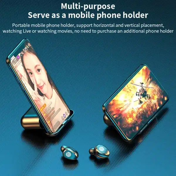 For Samsung Galaxy S21 Ultra S20 FE S10 5G S10e S9 Plus Note 10 20 F62 A52 Wireless Earphone Bluetooth Headphone Headset Earbud - Image 4