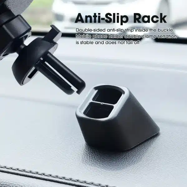 Universal Wireless Car Charger Stand Base Car Mobile Phone Holder Bracket Dashboard Mount Air Outlet Clip GPS Cradle Accessories - Image 5