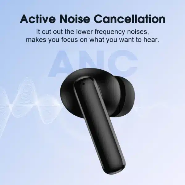 QCY T13 ANC Wireless Earphones Bluetooth 5.3 TWS ANC Noise Cancellation Headphone 4 Mics ENC Headset in-Ear Handfree Earbuds - Image 2