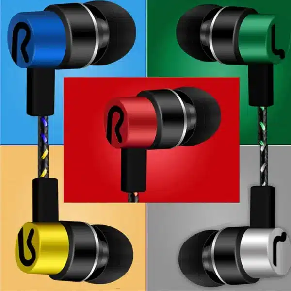 3.5mm Wired Headphones 2 Basic In-Ear Stereo Earbuds Mobile earphones Superb Bass Stereo Effect Headset - Image 3
