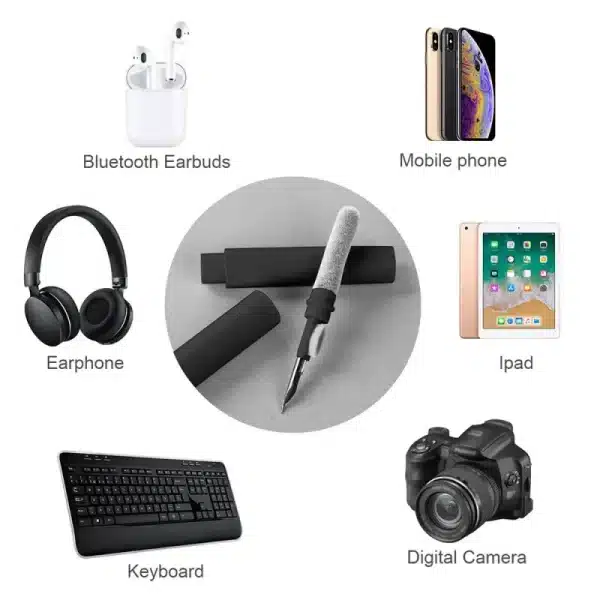 Bluetooth Earphone Cleaner Kit For Airpods Pro 1 2 3 Earbuds Case Cleaning Pen Brush Tool For Xiaomi Samsung Lenovo Headset - Image 6