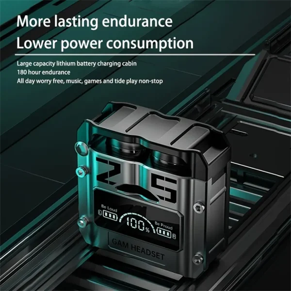M25 TWS Wireless Headphones Earphones Bluetooth Touch Control Noise Reduction Stereo Waterproof Earbuds Headsets - Image 6