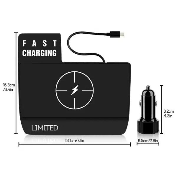 for Honda Civic X 10th 11th Gen 2016-2023 Mobile Phone Fast Charging Holder 15W Charger Board Car Wireless Charger Accessories - Image 4