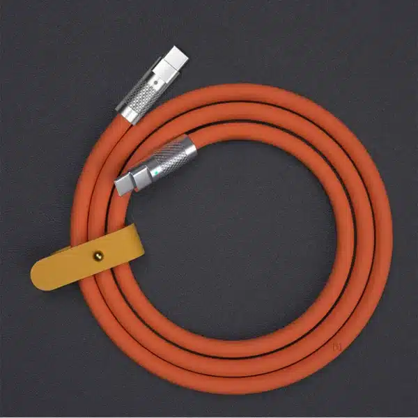 120w 6a Super Fast Charge PD Type C Liquid Silicone Cable Quick Charge 1M 2M Usb Cable Usb C to C Charger Cable - Image 3