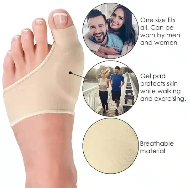 1Pair Toe Separator Hallux Valgus Bunion Corrector Hammer Toe Straightener Foot Pain Relief Orthopedic Pedicure Tools Foot Care - Image 6