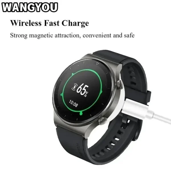 Wireless Charging Cable For Huawei Watch 3 4 Pro GT 3 2 Pro GT 2 Pro ECG Smartwatch Charger Replacement Charging Dock Stand - Image 4