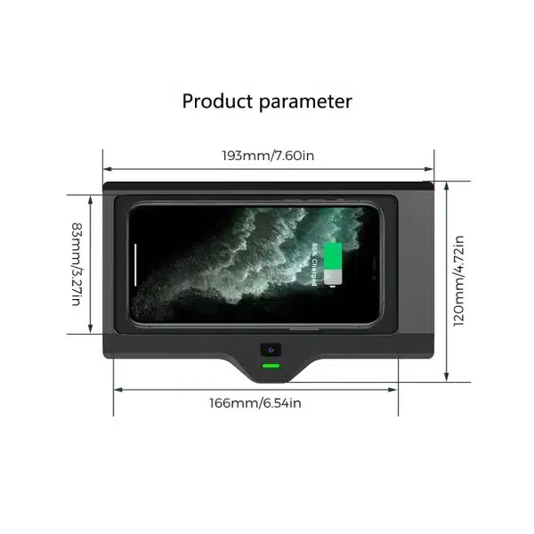 Wireless Car Charger for BMW X3 G01 2018-2021 2022 2023 BMW X4 2019 2020 2021 2022 2023 Accessories Wireless Charging Pad Mat - Image 2
