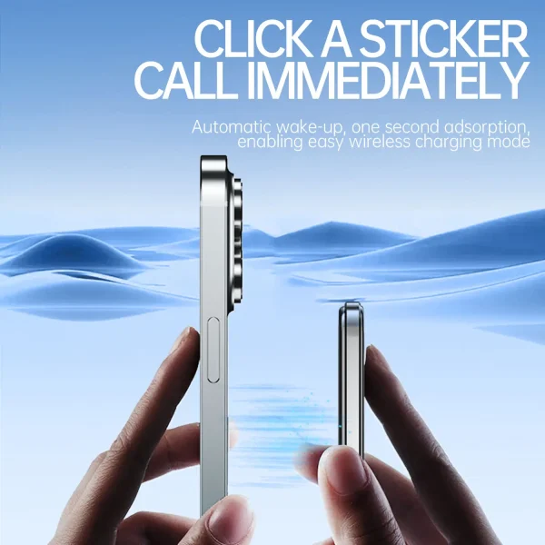 Ultra Thin Power Bank for MagSafe,Magnetic Wireless Fast Charging 10000mAh Portable Battery For iPhone 16/15/14/13/12 Samsung - Image 2