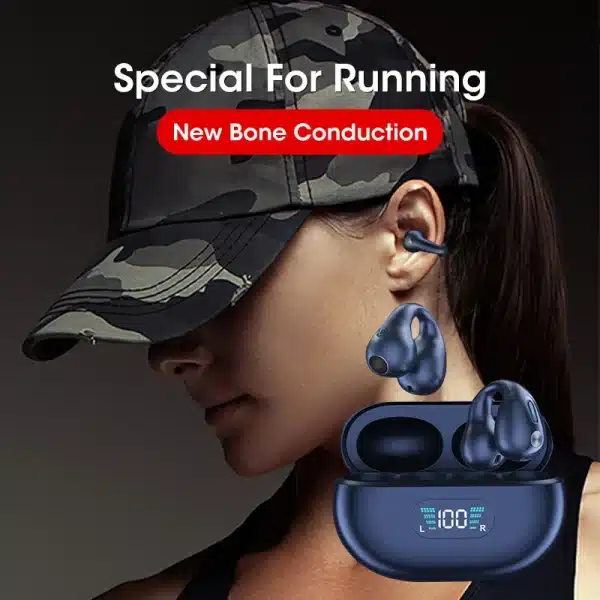 Xiaomi Mijia Bone Conduction TWS Earbuds Ambie Sound Earcuffs Ear Earring Wireless Bluetooth Earphones Auriculares Sport Headset - Image 6