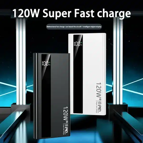 Xiaomi 120W Super Fast Charging Battery 200000mAh High Capacity Power Bank Digital Display Power Bank For Iphone Samsung Gift - Image 3