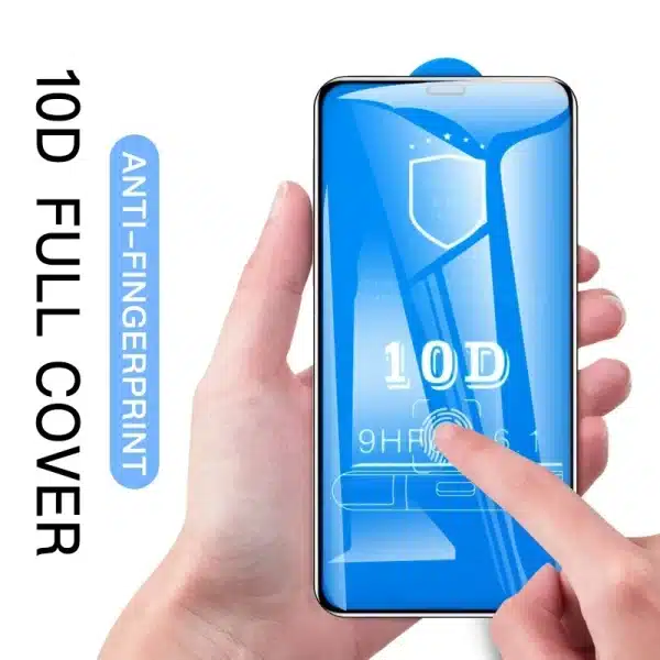 4Pcs 10D Tempered Glass for iPhone 14 11 12 13 Pro Max Mini 7 8 Plus Full Cover Screen Protector for iPhone 15 PRO X XR XS MAX - Image 2