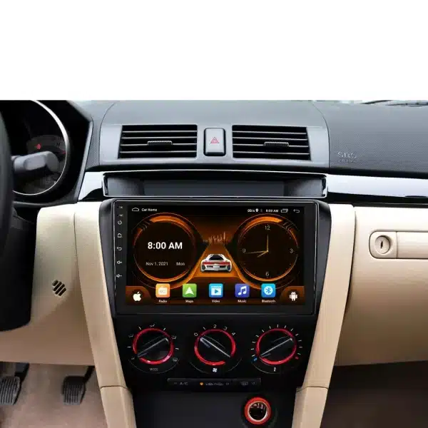 JIUYIN Wireless CarPlay Android 13 Auto 9inch Car Radio for Mazda 3 bk maxx axel 2004-2013 GPS Car Smart Systems Smart Car Radio - Image 2