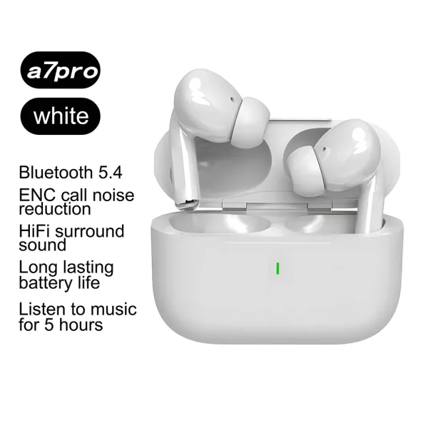 Air Pro Wireless Earbuds Bluetooth Earphones For Xiaomi iPhone Samsung ANC Wireless 5.4 Headphone Game Sports Microphone HiFi - Image 6