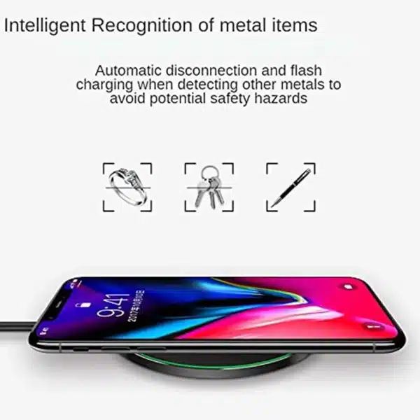 100W Wireless Charger For iPhone 14 13 12 15 Pro XS Max Mini X XR Induction Fast Wireless Charging Pad For Samsung Xiaomi Huawei - Image 2