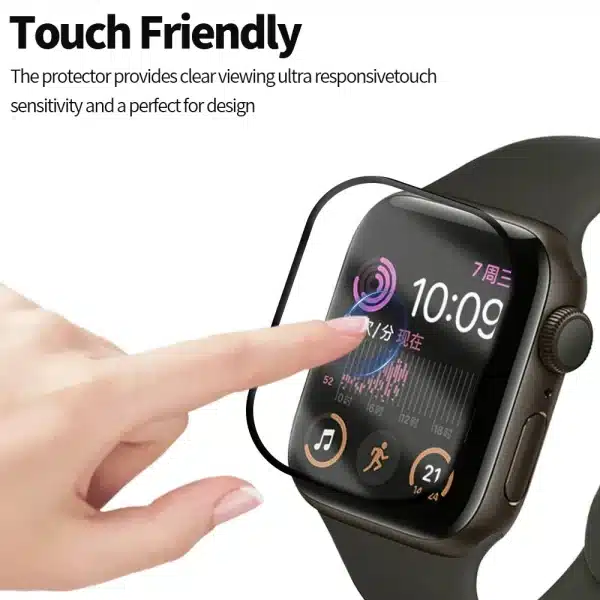 For iPhone iWatch Series 10 42/46/49MM Smart Watch HD Screen Protector For iWatch 10 3D Curved PMMA Soft Films Full Protection - Image 3