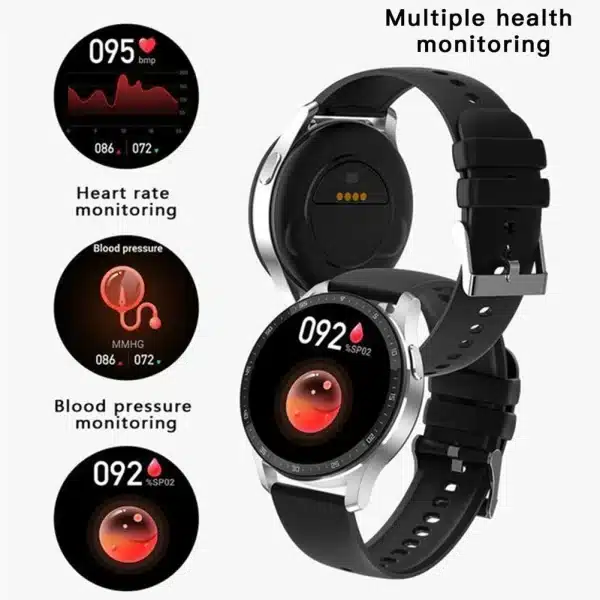 X7 2 in 1 Smart Watch With Earbuds Smartwatch TWS Bluetooth Earphone Heart Rate Blood Pressure Monitor Sport Watch Fitness Watch - Image 3