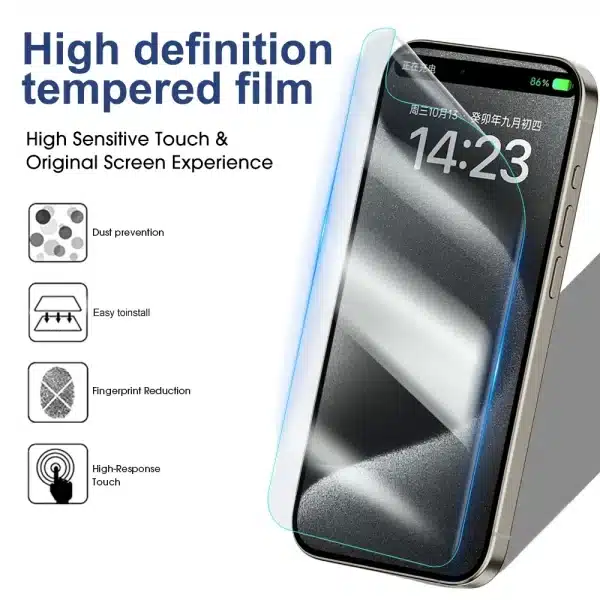 Hydrogel Film for IPhone 16 Plus 16 Pro Max Screen Protector Anti-scratch Protective Film for IPhone 15 16 15Pro 15ProMax Cover - Image 2