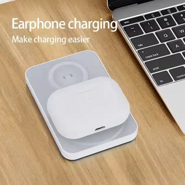 3-In-1 Magnetic Powerbank For Iphone Airpods Apple Watch Wireless Charger Portable External Battery Macsafe Power Bank - Image 5