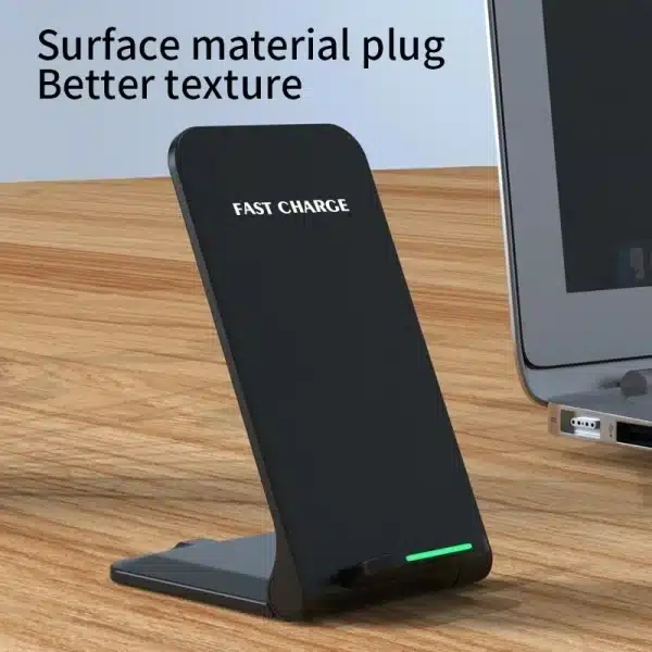 Wireless Charger Stand Pad Fast Charging Foldable For iPhone 16 15 14 13 12 XS XR Samsung S22 S23 S24 S8 Huawei Qucik Charger - Image 4