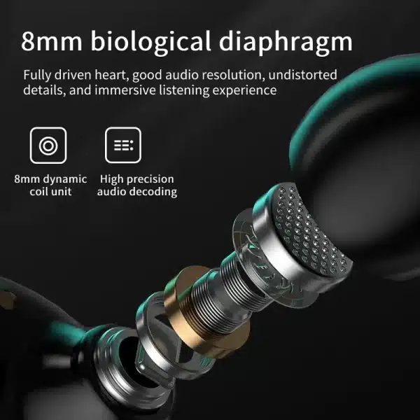 TWS M25 Bluetooth 5.3 Earphones Noise Canceling Earbuds Wireless Headphones HD Call Stereo Sports Headsets With Mic For Xiaomi - Image 4