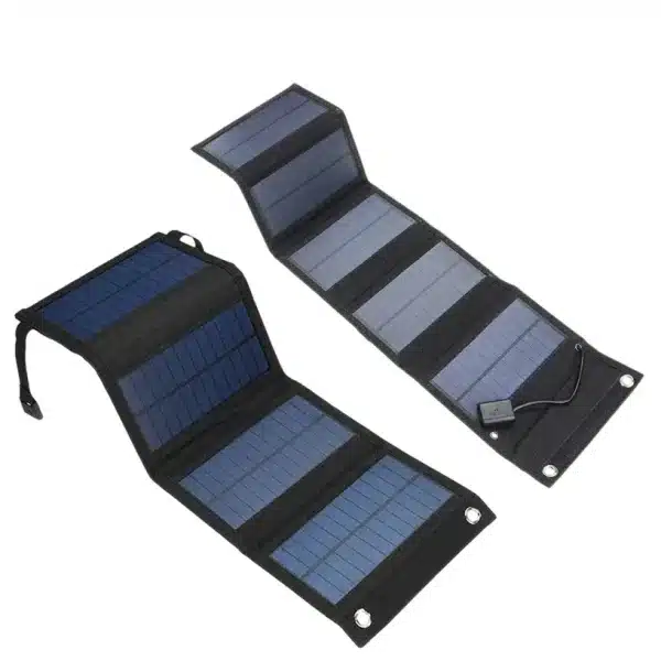 70/40W Foldable Solar Panel 5V USB Portable Battery Charger for Cell Phone Outdoor Waterproof Power Bank for Camping Accessories - Image 3