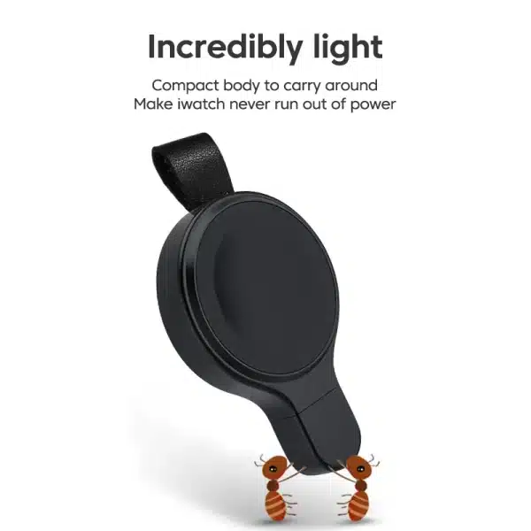 Mini Portable Magnetic Wireless Charger For Apple Watch 8 7 6 5 4 SE 3 USB C Charging For iWatch 44mm/40mm Type-C Watch Chargers - Image 6