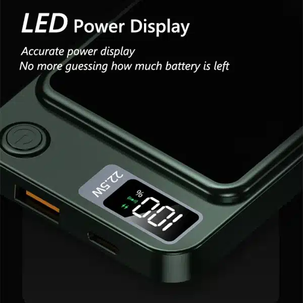 20000mAh Magnetic Qi Wireless Charger Power Bank 22.5W Fast Charging for iPhone 14 13 12 15 Samsung Huawei Xiaomi Mini Powerbank - Image 6