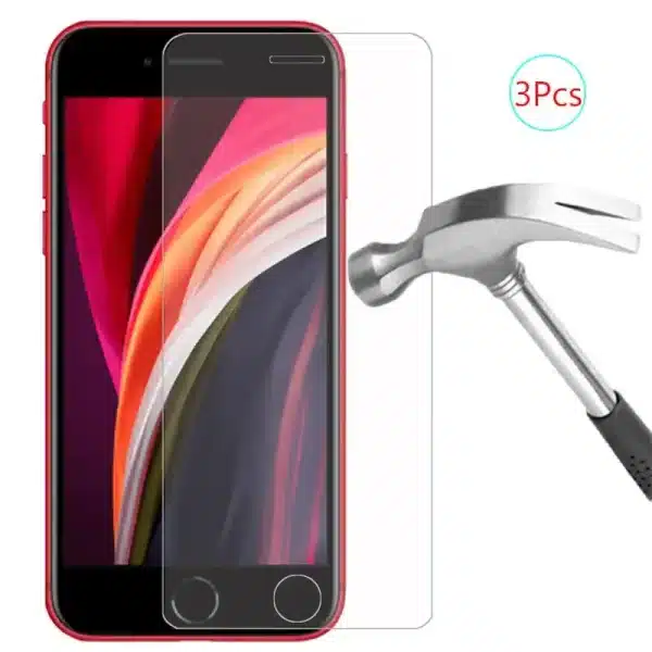 3Pcs Protective Glass on the For iphone 8 7 6 6s Plus Screen Protectors For iphone8 8Plus 6Plus 7plus Glas aifone 6 s Film Cover - Image 2