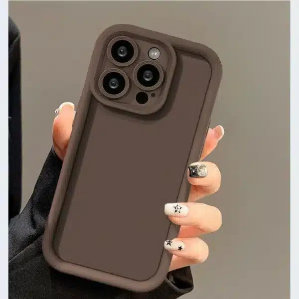 Silicone Case For iphone 15 14 13 12 11 Pro XS Max Mini XR X 8 7 6 6S Plus SE 2020 Soft Camera Lens with Screen Protector Cover - Image 3