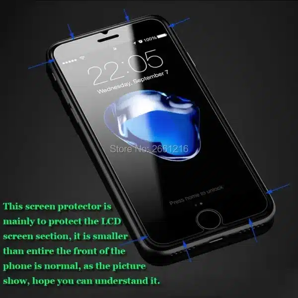 For Apple iPhone X Xs Max Xr Tempered Glass 9H 2.5D Premium Screen Protector Film For Apple iPhone 4 4S 5 5s 5c SE 6 6s 7 8 Plus - Image 2