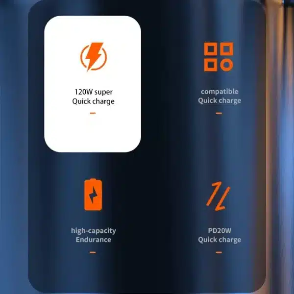 Xiaomi 200000mAh 120W Power Bank Super Fast Charging Battery High Capacity Digital Display Power Bank For Iphone Samsung Huawei - Image 6