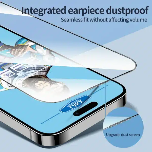 Full Cover Screen Protector Tempered Glass One Touch Easy Install Edge Clear for iPhone 14 Pro Max 13 XR XSMAX - Image 2