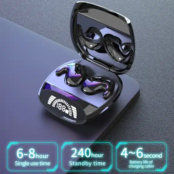 Mini Sleep Invisible Earbuds Tiny Hidden Headphones Bluetooth 5.3 Earphone Noise Cancelling Sports Stereo TWS Wireless Headsets - Image 2