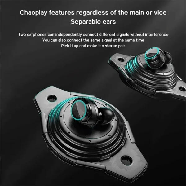 M25 TWS Wireless Headphones Earphones Bluetooth Touch Control Noise Reduction Stereo Waterproof Earbuds Headsets - Image 4