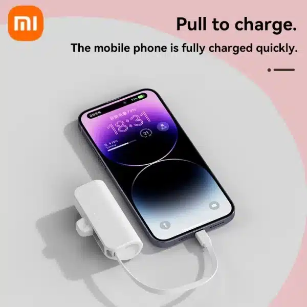 Xiaomi Mini 30000mAh Power Bank Capsule Large Capacity Portable Wireless Fast Charging External Battery For iPhone Huawei - Image 4