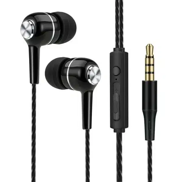 3.5mm Wired Headphones In Ear Headset Wired Earphones with Microphone Bass HiFi Stereo Earbuds Sports In-line Control For Phones - Image 6