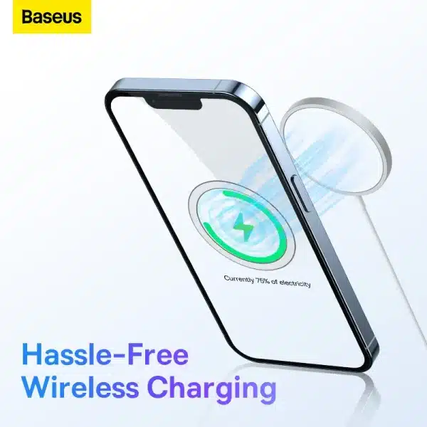 Baseus Magnetic Metal Plate Sticker Ring Car Phone Holder Disk Iron Sheet For iPhone 11 Xiaomi Samsung Magnet Wireless Charger - Image 4