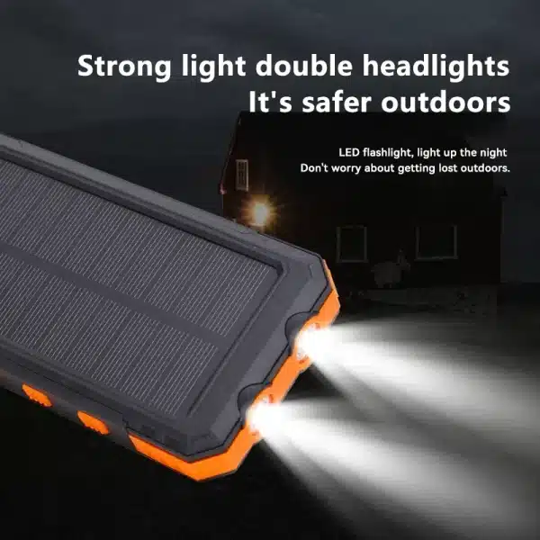 Xiaomi 200000mAh Solar Power Bank Portable Large Capacity Charger Compatible with IOS Android USB-A and USB-C Fast Charging - Image 2