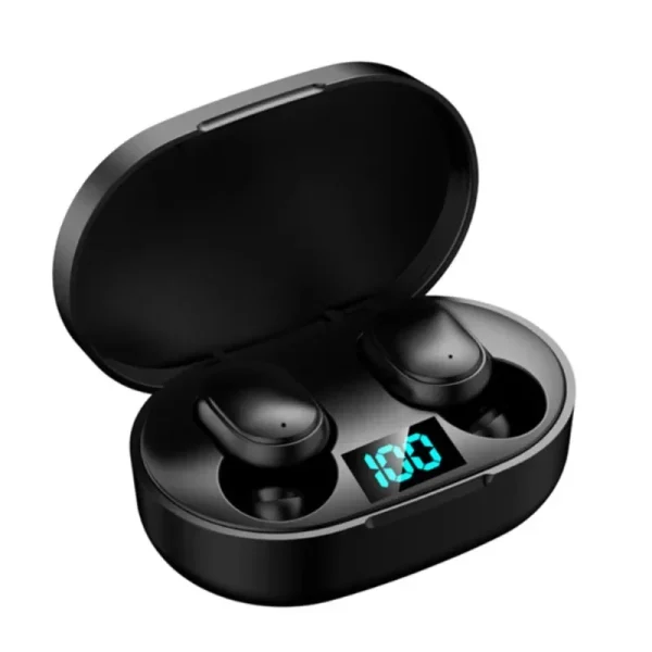 E6S Wireless Earbuds Noise Canceling Waterproof Ear Buds in-Ear Stereo Headphones with LED Display Charging Case - Image 2