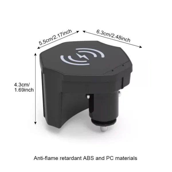Magnetic Car Wireless Charger Fast Mobile Phone Charging Panel Adapter For Audi A6 C8 /A7 S6 2019-2023 Interior Accessories - Image 5