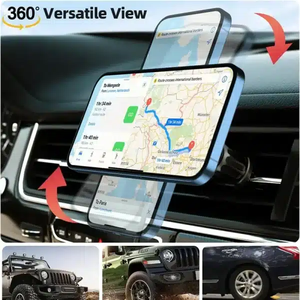 30W Magnetic Car Wireless Charger Mount Fast Charging Air Vent Magnet Car Phone Holder Stand for iPhone 15 14 13 Pro Max Mini - Image 6